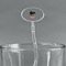 Pet Photo Clear Plastic 7" Stir Stick - Oval - Main