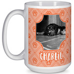 Pet Photo 15 Oz Coffee Mug - White