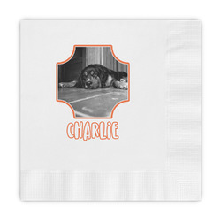 Pet Photo Embossed Decorative Napkins