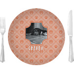 Pet Photo 10" Glass Lunch / Dinner Plates - Single or Set (Personalized)