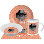 Pet Photo Dinner Set - Single 4 Pc Setting