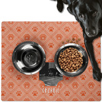 Pet Photo Dog Food Mat - Large