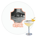 Pet Photo Printed Drink Topper - 3.5"