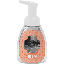 Pet Photo Foam Soap Bottle - White