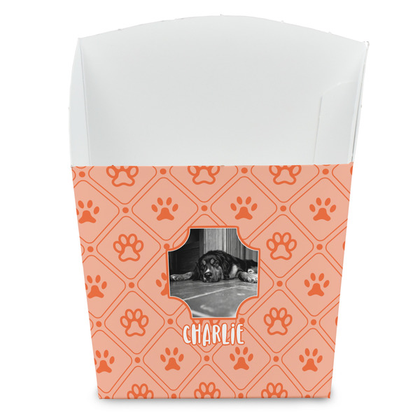 Custom Pet Photo French Fry Favor Boxes