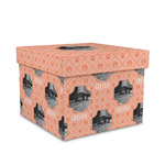 Pet Photo Gift Box with Lid - Canvas Wrapped - Medium