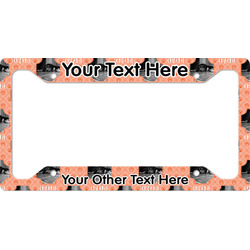 Pet Photo License Plate Frame