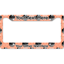 Pet Photo License Plate Frame - Style B