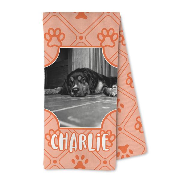 Custom Pet Photo Kitchen Towel - Microfiber