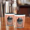 Pet Photo Shot Glass - Two Tone - LIFESTYLE