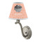 Pet Photo Small Chandelier Lamp - LIFESTYLE (on wall lamp)