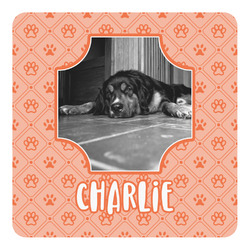 Pet Photo Square Decal - Large (Personalized)