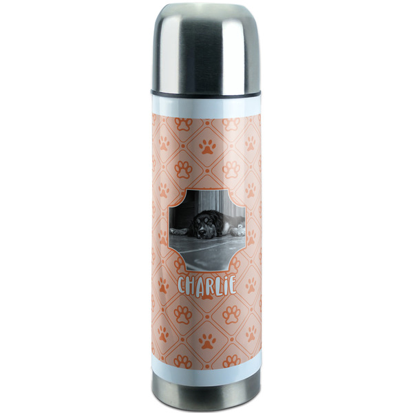 Custom Pet Photo Stainless Steel Thermos (Personalized)