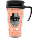 Pet Photo Acrylic Travel Mug with Handle (Personalized)