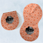 Pet Photo Burp Pads - Velour - Set of 2