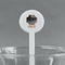 Pet Photo White Plastic 7" Stir Stick - Round - Main