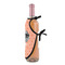 Pet Photo Wine Bottle Apron - DETAIL WITH CLIP ON NECK