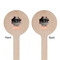 Pet Photo Wooden 6" Stir Stick - Round - Double Sided - Front & Back