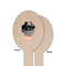 Pet Photo Wooden Food Pick - Oval - Single Sided - Front & Back