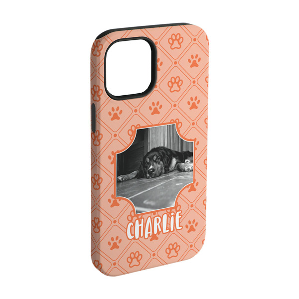 Custom Pet Photo iPhone Case - Rubber Lined - iPhone 15 Pro