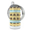 Poop Emoji 12 oz Stainless Steel Sippy Cups - FULL (back angle)