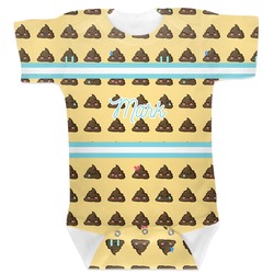 Poop Emoji Baby Bodysuit 3-6 (Personalized)