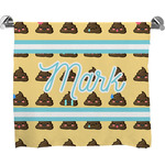 Poop Emoji Bath Towel (Personalized)