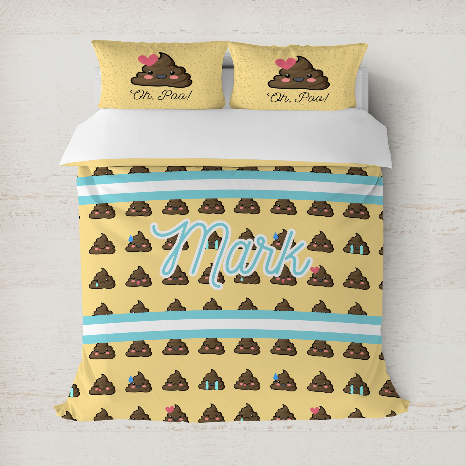 Emoji 2024 Custom Comforter/Duvet - Teens Comforter - Teens Duvet - Customized Teens Bedding - Teens Pillowcase - Emoticons Bedroom Decor