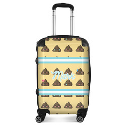 Poop Emoji Suitcase (Personalized)