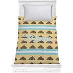 Poop Emoji Comforter - Twin (Personalized)