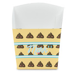 Poop Emoji French Fry Favor Boxes (Personalized)