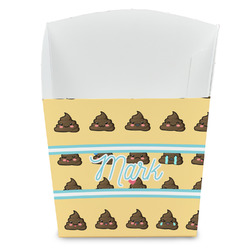 Poop Emoji French Fry Favor Boxes (Personalized)