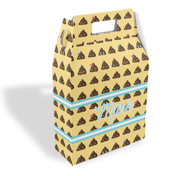 Poop Emoji Gable Favor Box (Personalized)