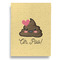 Poop Emoji Garden Flags - Large - Double Sided - BACK