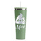 Poop Emoji Light Green RTIC Everyday Tumbler - 28 oz. - Front