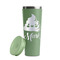 Poop Emoji Light Green RTIC Everyday Tumbler - 28 oz. - Lid Off