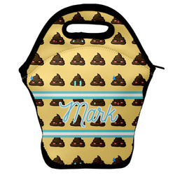 Poop Emoji Lunch Bag w/ Name or Text