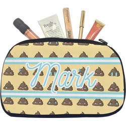 Poop Emoji Makeup / Cosmetic Bag - Medium (Personalized)