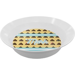 Poop Emoji Melamine Bowl (Personalized)