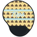 Poop Emoji Mouse Pad with Wrist Support