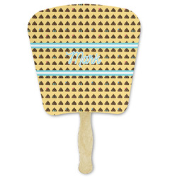 Poop Emoji Paper Fan (Personalized)