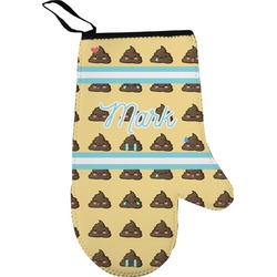 Poop Emoji Oven Mitt (Personalized)