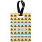 Poop Emoji Personalized Rectangular Luggage Tag