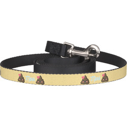 Poop Emoji Dog Leash (Personalized)