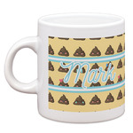 Poop Emoji Espresso Cup (Personalized)