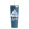 Poop Emoji Steel Blue RTIC Everyday Tumbler - 28 oz. - Front