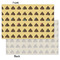 Poop Emoji Tissue Paper - Heavyweight - Small - Front & Back