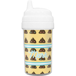 Poop Emoji Toddler Sippy Cup (Personalized)