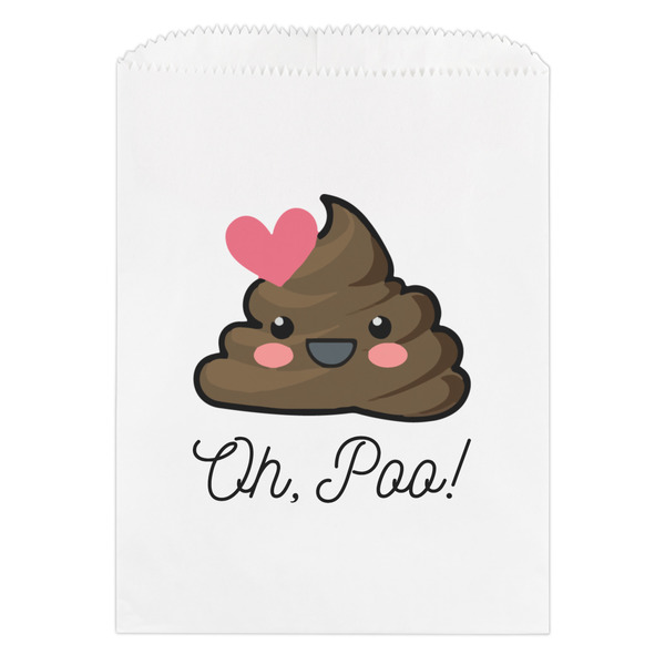 Custom Poop Emoji Treat Bag (Personalized)