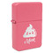 Poop Emoji Windproof Lighters - Pink - Front/Main